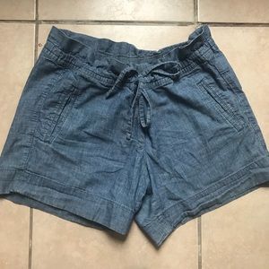 J. Crew Chambray jean shorts